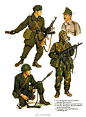 #老萨贴图#鱼鹰社军事书Elite系列第10号：华约地面部队-Warsaw Pact Ground Forces。原作者Gordon L Rottman，绘图Ronard Volstad。（鱼鹰出版有限公司/插图润·沃尔斯特德）（一） ​​​​