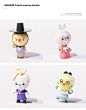 3D artwork c4d Character cinema4d cute ILLUSTRATION  photoshop Render
