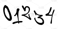 数字,黑色,字母,华丽的,字母表次序,信函,模板,喷,喷漆