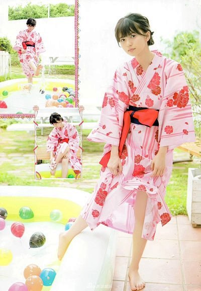 组图神选美少女斋藤飞鸟拍杂志浴衣出镜显夏日清凉图片新闻东方头条