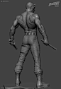 Daredevil, Junior Guerhard : Hello everybody. This is my new study "DareDevil". Study is the process of modeling for printing, I still want to study more deep cuts and pins. Concept by Walter O'Neal. Thanks!<br/>Concept - <a class="