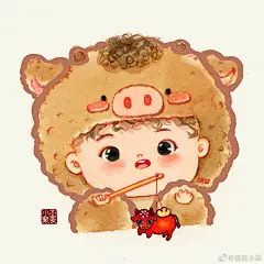 亚麦小聚手绘超话元宵节，我最喜欢兔子灯啦 提上灯笼，祝你元宵节快乐！#元宵节##元宵节快乐# ​​​​