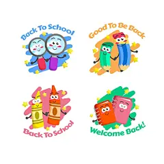 Cartoon back to school labels collection _幼儿园物料_T20231228 #率叶插件，让花瓣网更好用_http://ly.jiuxihuan.net/?yqr=11156528#