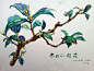 oyin  的插画 冬日の桂花