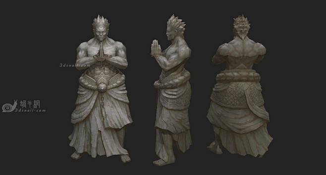 古代神话人物3，天兵天将，巨灵神，战神石...