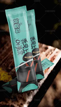 舌尖上的美食塑封袋成品展开图印刷文件