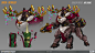 ORISA- REINDEER SKIN DESIGN, KAI CHANG : I design a fan art skin for Orisa ! <br/>Is about X'MAS theme