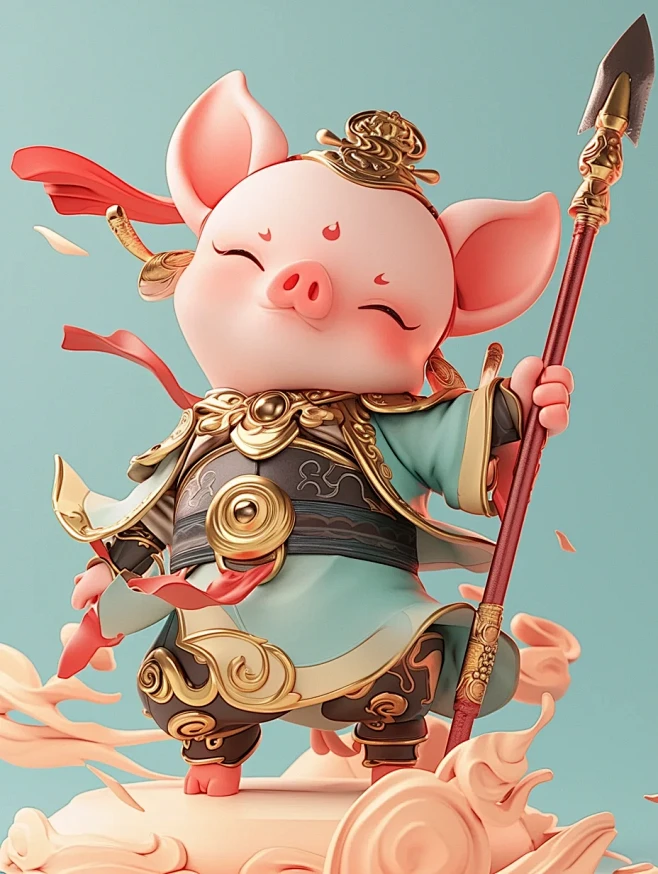 大师兄！师傅被妖怪抓走了！猪八戒IP形象设计 - 小红书-花瓣网