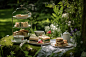 三明治美味下午茶野餐甜品台美食摄影图