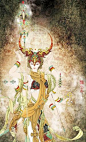 【插画赏】浓郁国风 插画大师张旺作品赏②_第10页_天极网极视界