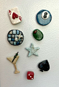 diy clay fridge magnets