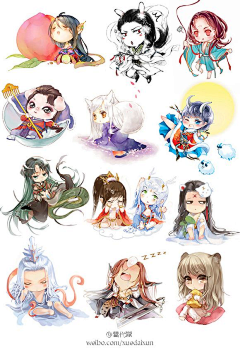 糖惜采集到q版人物