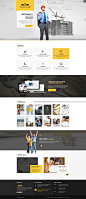 Constructioner - Modern Construction PSD Template