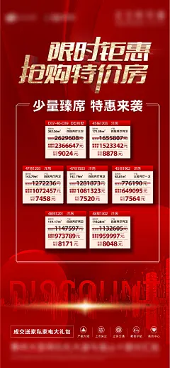 特价房海报-设计素材-shejisc.cn