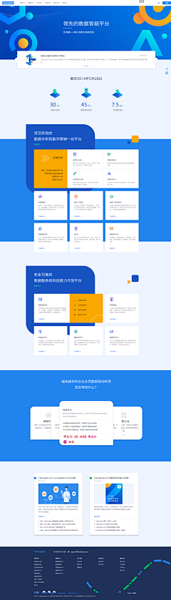 面条脸朝南采集到UI-PC-落地与推广页