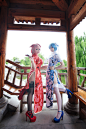 瑛夜的cosplay正片 【TDA式 旗袍—Miku＆Luka】 | 半次元-ACG同人创作&同好社群