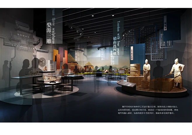 历史博物馆室内展陈设计方案｜方案文本 - 小红书-花瓣网