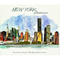 原版现货 New York Sketchbook 纽约建筑场景水彩速写手稿的图片