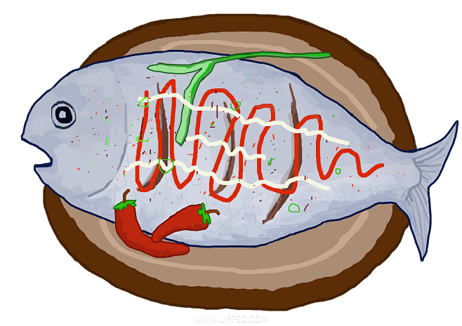美食插画PNG图片