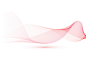 Abstract pink creative business flowing wave background