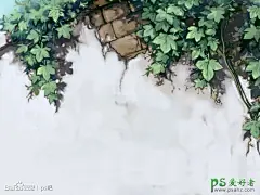 ps人物转手绘教程：给清新漂亮的学生妹艺术照制作成仿手绘效果