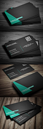 Corporate Business Card Design #businesscards #psdtemplates #printready