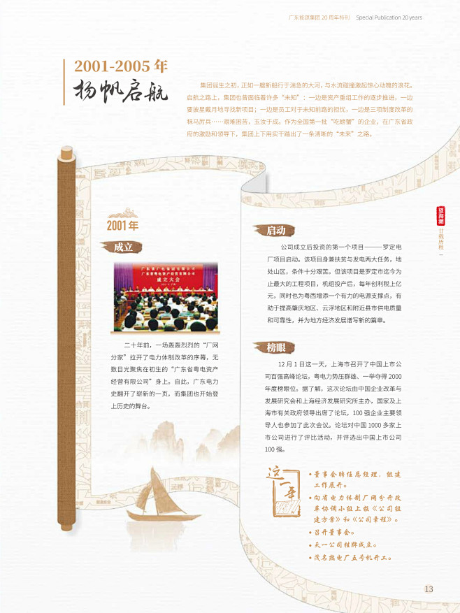 广东能源集团二十周年特刊