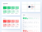 [Freebies] Chefio - Design System App UI Kit behance template branding color button guideline designsystem grid logo brand mobile ios uiuxdesign app clean uxdesign uidesign ui uiux design