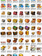 游戏宝箱图标 游戏UI图标素材资源PNG 近400种不同风格宝箱ICON-淘宝网