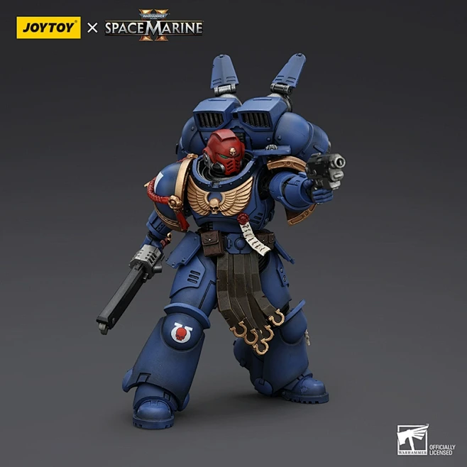 JOYTOY暗源战锤40K星际战士2联名泰图斯副官三人组可动模型-tmall.com天猫-花瓣网