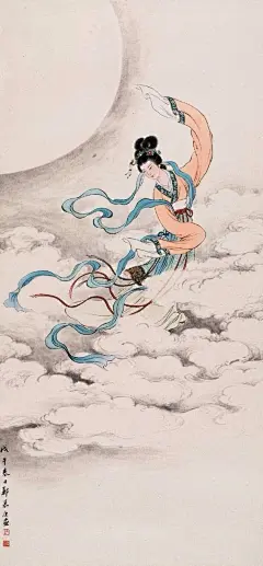 嫦娥奔月… 好美！ ​​​​