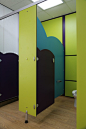 Cubico: Bounce range of washroom cubicles for a nursery school in Rotherham