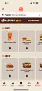 Burger King Rewards screen