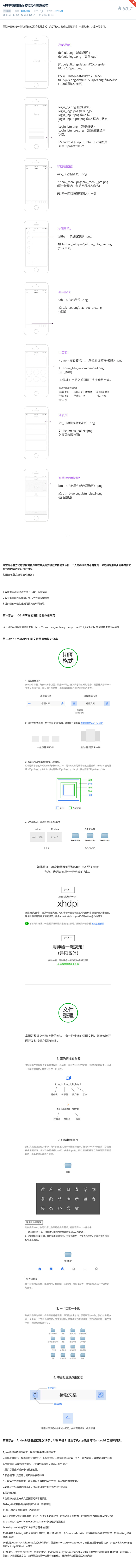 APP界面切图命名和文件整理规范-UI中...