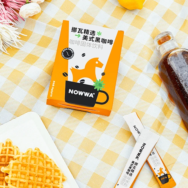【限时抢】NOWWA挪瓦美式黑咖啡0蔗糖添加0脂速溶燃减健身咖啡粉-tmall.com天猫图片_0.4 包装—饮+果+糖图片素材-花瓣网