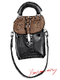 路易威登 Louis Vuitton2016秋冬。没有要选，全部想要。要说我最喜欢的包品牌，必然是大LV了.@北坤人素材