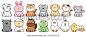 set-cute-animals-sit-poses-600w-2127202154