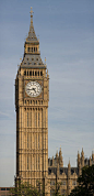 File:Clock Tower - Palace of Westminster, London - September 2006.jpg大笨钟，或大本钟（Big Ben），即威斯敏斯特宫钟塔，英国国会会议厅附属的钟楼的大报时钟的昵称，是坐落在英国伦敦泰晤士河畔的一座钟楼，是伦敦的标志性建筑之一。钟楼高95米，钟直径9英尺，重13.5吨。在英国，大笨钟是人们庆祝新年的重点地方，收音机和电视都会播出它的钟声来迎接新一年的开始。同样地，在阵亡将士纪念日，大本钟钟声的传出表示第11个月的第11天的第11个小时零