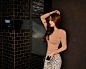 ▼SonYounJu▲150131图片_SC店更新(心口镂空贴身棉T&西装领皮夹)_孙允珠吧_百度贴吧