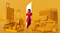 3D Advertising  c4d campaign CGI compositing fantasy mall photoshop visualization