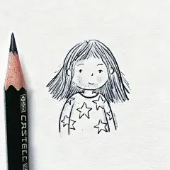 一组可爱的铅笔画，来练练手吧丨来自儿童插画师Alexandra MacVean#插画艺术作品# ​​​​