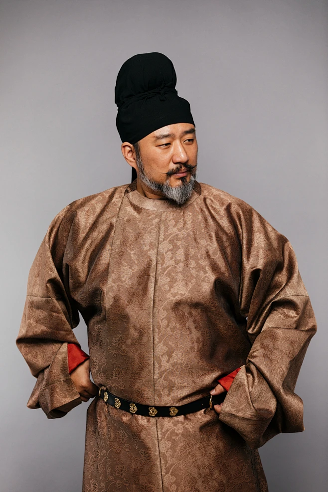 【明襗】服饰 复原款汉服唐圆领袍 缺胯袍-淘宝网-花瓣网