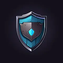 扁平风盾牌素材图AI图