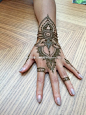 #印度海娜纹身##henna##mehndi# ​