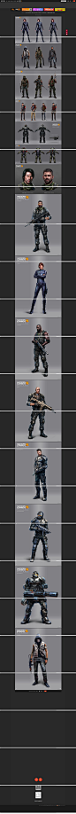 现代战争5-停电-MODERN COMBAT 5: BLACKOUT-人物角色设定篇 [19P] - 美术插画