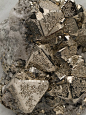 themineralogist:

Pyrite with massive Quartz matrix from Peru (by Tony Peterson)