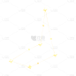 手绘-十二星座天文贴纸-SVG-摩羯座