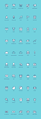 100 Free Web and App UI icons : .