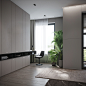 FLAT FOR A YOUNG COUPLE/ 3D VISUALIZATION : Bright and modern flat for a young couple, where there is nothing to disturb you.