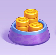 My--Mermaid采集到游戏金币